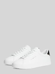 Sneaker aus Leder-Textil-Mix mit Label-Schriftzug von Tommy Hilfiger - 21