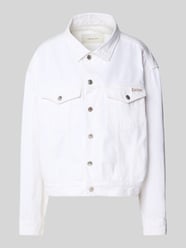 Kurtka jeansowa z naszywką z logo od Calvin Klein Jeans - 10