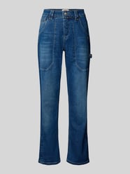 Relaxed Fit Jeans mit Eingrifftaschen Modell 'Thelma Worker' von Gang - 8