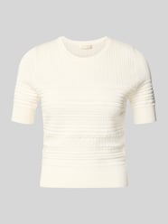 T-Shirt in Strick-Optik mit Rundhalsausschnitt von GUESS - 22