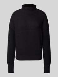 Gebreide pullover met opstaande kraag van QS - 13