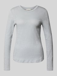 Langarmshirt mit abgerundetem Saum von Marc O'Polo - 30