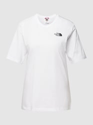 T-Shirt mit Label-Details von The North Face Weiß - 25