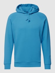 Hoodie mit Paspelnähten Modell 'Abel' von MOS MOSH Blau / Türkis - 11