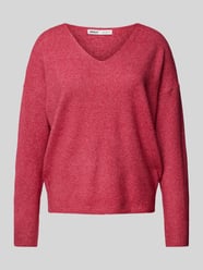 Pullover mit V-Ausschnitt Modell 'RICA' von Only Pink - 28