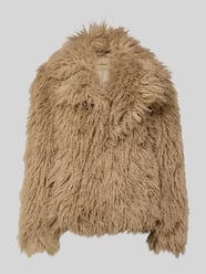 Regular Fit Jacke aus Kunstfell mit Reverskragen von Smith and Soul Beige - 45