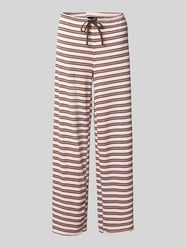 Lounge-Hose mit Streifenmuster von Gina Tricot Pink - 27