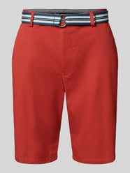 Regular fit bermuda met riem van Christian Berg Men - 17