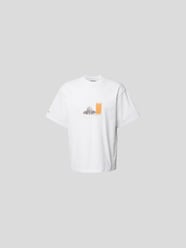 T-Shirt mit Motiv-Print von Jacquemus Weiß - 7
