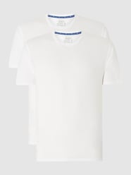 T-Shirt mit Label-Print von CHAMPION Weiß - 4
