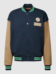 Sweatjacke mit seitlichen Eingrifftaschen von G-Star Raw Blau / Türkis - 39