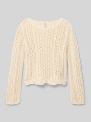 sweter w kroju regular fit z mieszanki bawełny model 'NOLA' od ONLY - 13