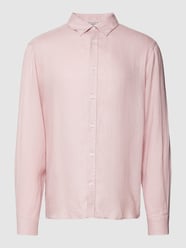 Freizeithemd mit Button-Down-Kragen von s.Oliver RED LABEL Rosa - 32