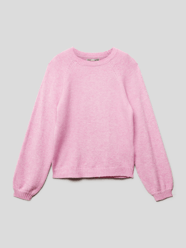 Strickpullover mit Rundhalsausschnitt Modell 'LESLY' von Only Rosa - 6