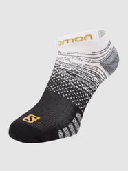 Sneakersocken mit reflektierendem Garn von Salomon Gold - 1