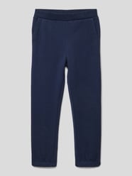 Sweatpants mit seitlichen Eingrifftaschen von s.Oliver RED LABEL Blau - 42