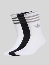 Skarpety z mieszanki bawełny w zestawie 3 szt. od adidas Originals - 11