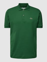 Koszulka polo z wyhaftowanym logo od Lacoste Zielony - 46