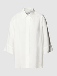 Bluse mit Umlegekragen Modell 'NATURAL VIBES' von Gerry Weber Weiß - 2
