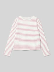 Longsleeve aus reiner Baumwolle von Mango Pink - 3