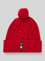 Muts met labeldetail van Polo Ralph Lauren Rood - 3