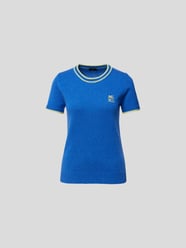 T-Shirt in Strick-Optik von Etro Blau - 14