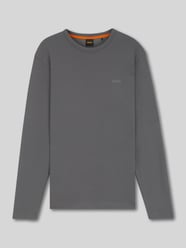 Regular Fit Langarmshirt mit Waffelstruktur Modell 'TEMPESTO' von BOSS Orange - 15