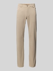 Regular Fit Stoffhose mit französischen Eingrifftaschen von Christian Berg Men Beige - 37