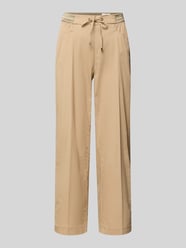 wide fit stoffen broek in 7/8-lengte model 'Sue' van TONI Beige - 25