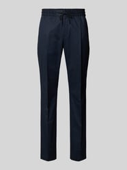 Slim Fit Bundfaltenhose aus Baumwoll-Mix Modell 'GETLIN251F3' von HUGO - 16