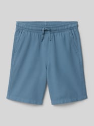 Szorty z fakturowanym wzorem i elastycznym pasem model 'JAIDEN' od JACK & JONES - 42