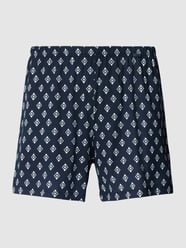 Boxershorts mit Allover-Muster von Calida Blau - 39