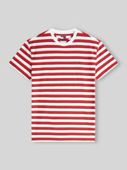 męski t-shirt o kroju regular fit z czystej bawełny od Tommy Jeans - 9