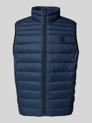 Slim fit bodywarmer met ritszakken, model 'ODENO2' van BOSS Orange - 46