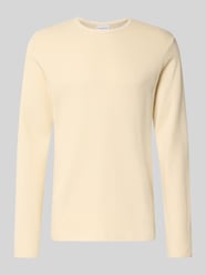 Shirt met lange mouwen, ronde hals en labeldetail van Lindbergh - 28