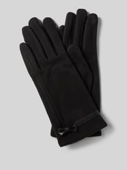 Regular Fit Handschuhe mit Zierschleife von EEM - 47