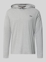 bluza z kapturem o kroju regular fit z mieszanki bawełny od BOSS - 26
