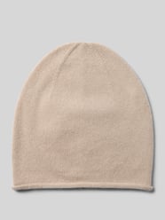 Kaschmirmütze mit Rollsaum von Christian Berg Woman Beige - 30