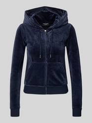 Bluza rozpinana z wyhaftowanym logo model „ROBERTSON” od Juicy Couture - 8