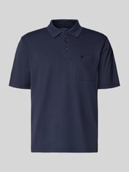 Koszulka polo o kroju regular fit z brustaszą od Christian Berg Men - 26