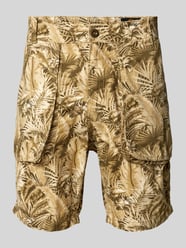 Regular Fit Bermudas mit Eingrifftaschen Modell 'Honolulu' von Alpha Industries Beige - 48