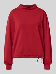 Sweatshirt met opstaande kraag van monari - 35