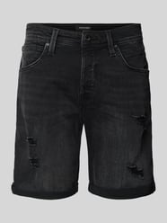Regular Fit Jeansshorts im 5-Pocket-Design Modell 'RICK' von JACK & JONES - 21