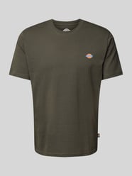 T-Shirt mit Label-Print Modell 'MAPLETON' von Dickies Grün - 4