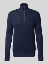 Gebreide pullover met schipperskraag, model 'RBLALIAM' van Jack & Jones Premium - 5