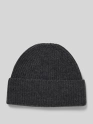 Gebreide muts van kasjmier met brede omslag van MCNEAL - 27