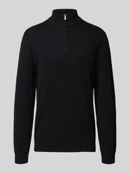 Bluza z kołnierzem o kroju regular fit z mieszanki bawełny i wiskozy model ‘LOUI’ od Only & Sons - 44