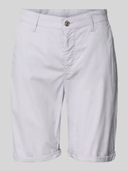 Regular fit bermuda met paspelzak aan de achterkant van MAC - 40
