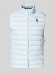 Kamizelka pikowana z zamkiem błyskawicznym dwustronnym model 'Arvale' od Blauer USA - 8