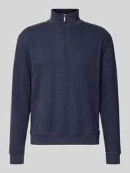 Troyer o kroju regular fit z Mieszanka bawełny Model 'STRUCTURE' od BOSS - 9